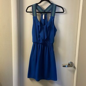 Xhilaration Blue Boho Dress